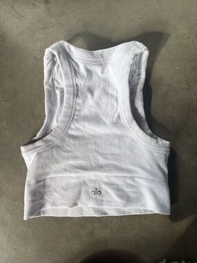 Alo Seamless Delight High Neck Racerback Sports Bra - M